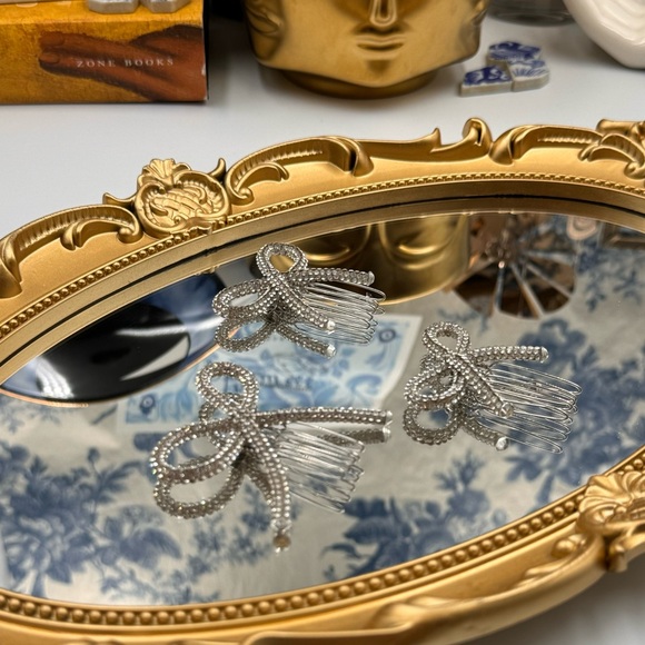 🆕 LELET NY 🧿 NWOT Mini Sasha Combs - Set of 3 Hair Clips - Picture 7 of 16